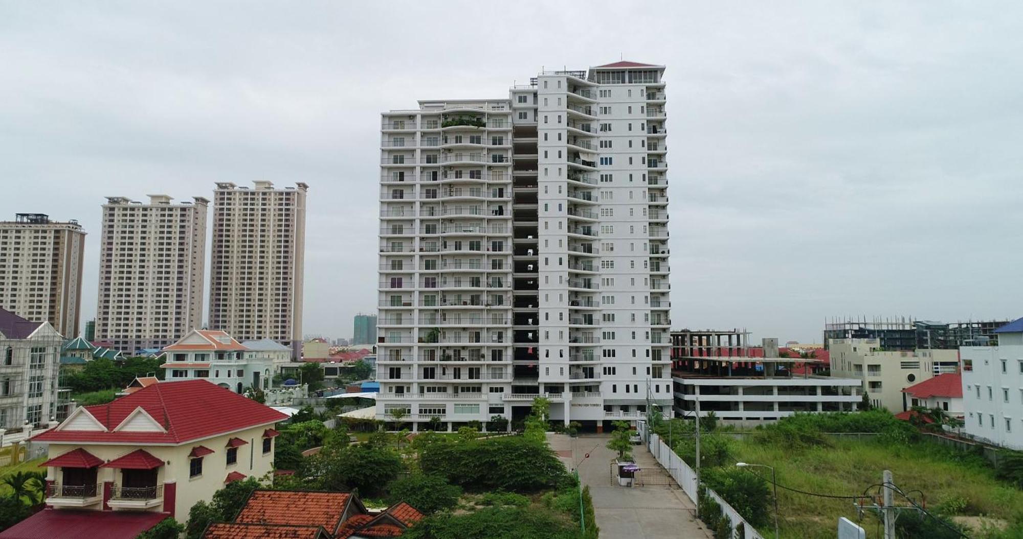 Mekongview 2 Condotel Phnom Penh Esterno foto